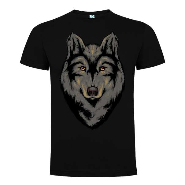 Tricou bărbat - Lup negru - imagine 7