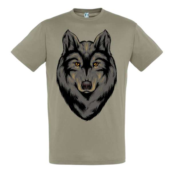 Tricou bărbat - Lup negru - imagine 10