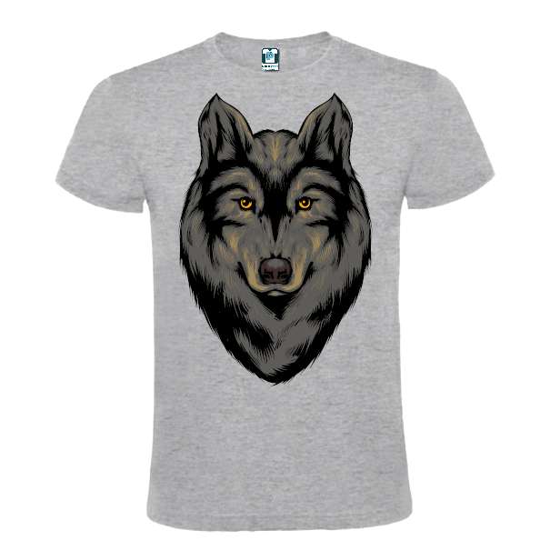 Tricou bărbat - Lup negru - imagine 6