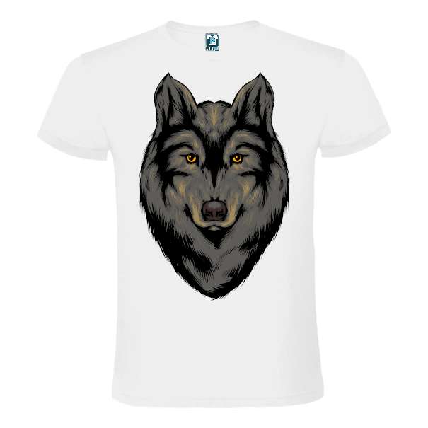 Tricou bărbat - Lup negru - imagine 2