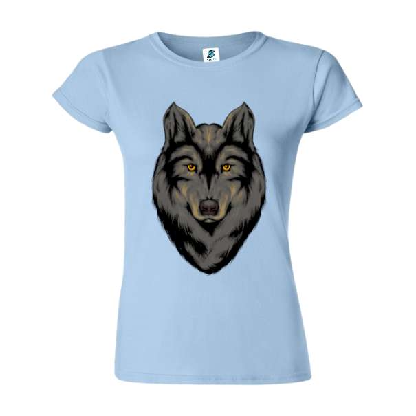 Tricou damă - Lup negru - imagine 4