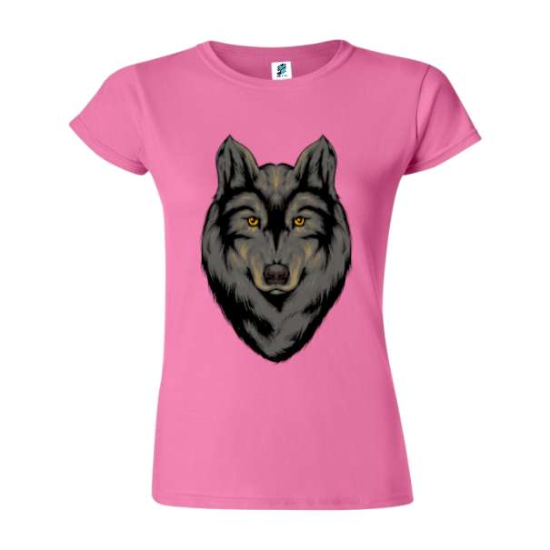 Tricou damă - Lup negru - imagine 8