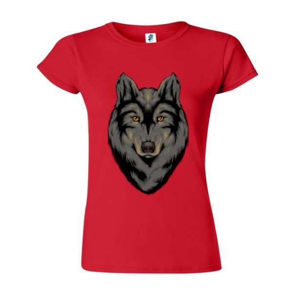 Tricou damă - Lup negru - imagine 7