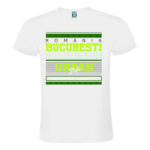 Tricou bărbat - București Urban Style - imagine 2