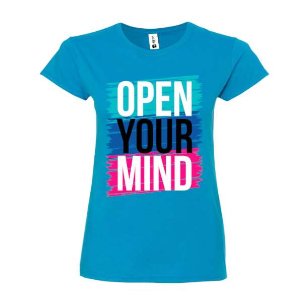 Tricou damă - Open Your Mind - imagine 3