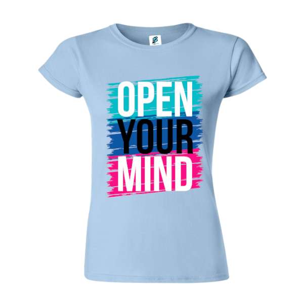 Tricou damă - Open Your Mind - imagine 4