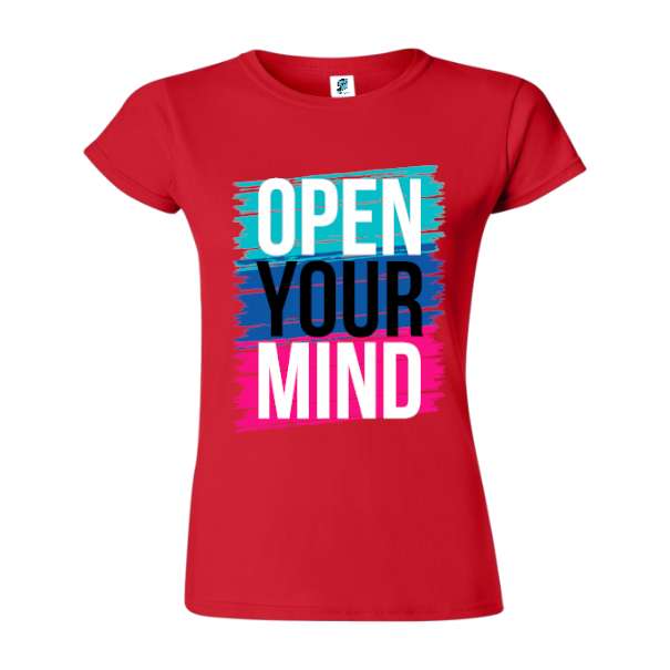 Tricou damă - Open Your Mind - imagine 7