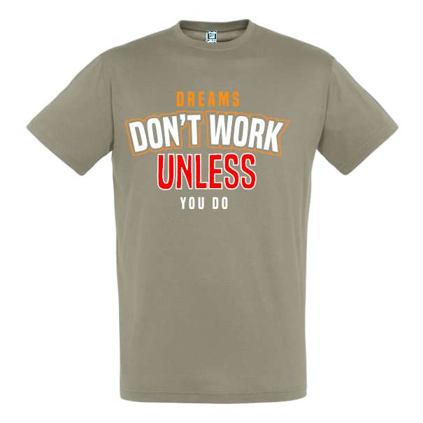 Tricou bărbat - Dreams Don't Work - imagine 9