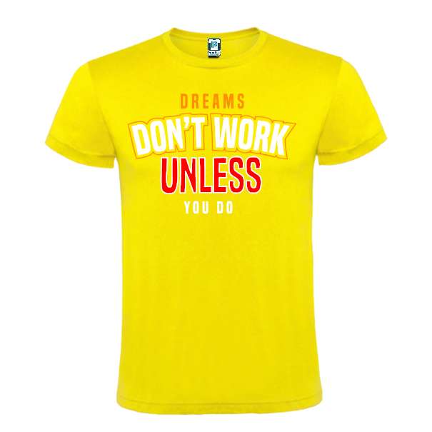 Tricou bărbat - Dreams Don't Work - imagine 4