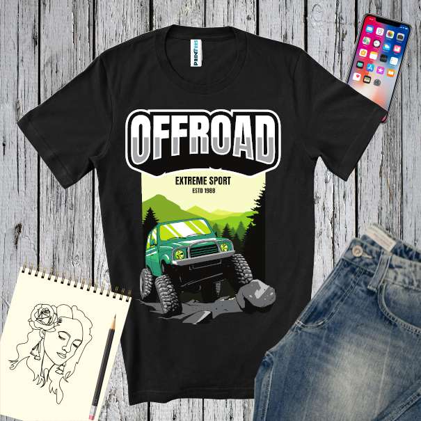 Tricou bărbat - Offroad Extreme Sport