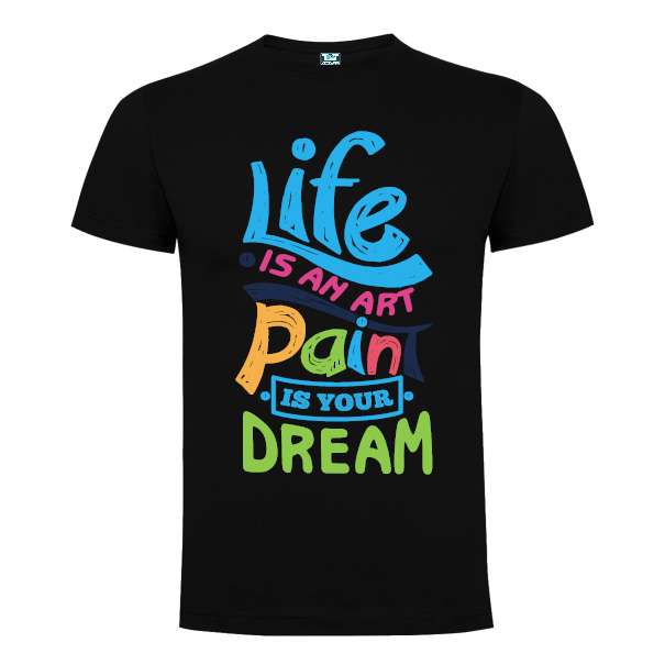 Tricou bărbat - Art paint life - imagine 6