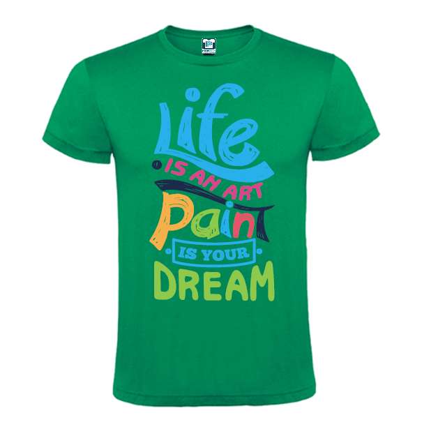 Tricou bărbat - Art paint life - imagine 8