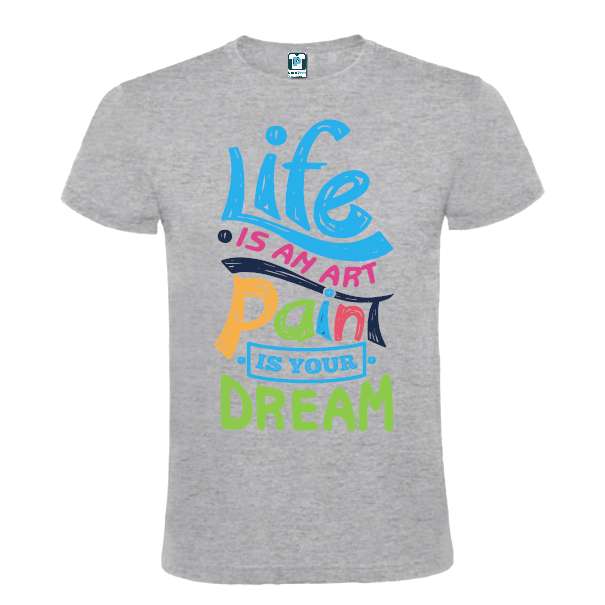 Tricou bărbat - Art paint life - imagine 5