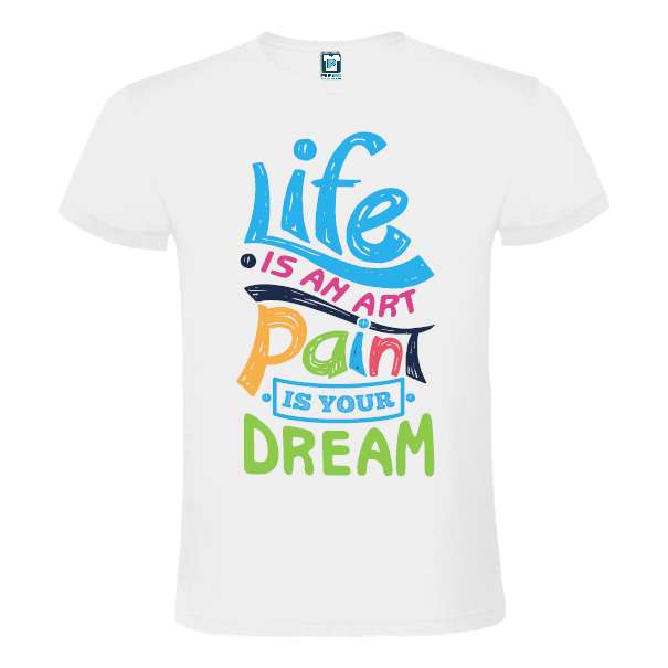 Tricou bărbat - Art paint life - imagine 2