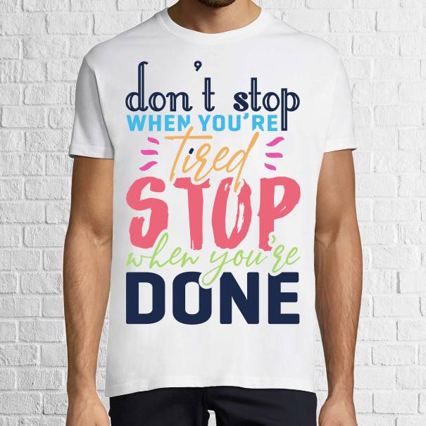 Tricou bărbat - Don't Stop