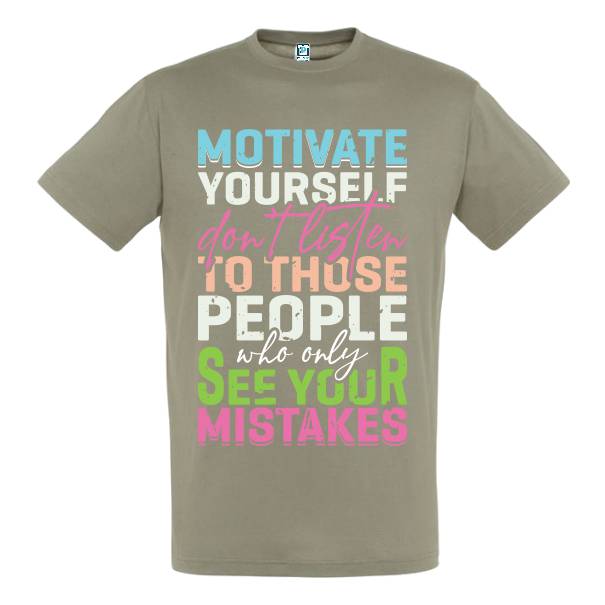 Tricou bărbat - Motivate Yourself - imagine 10