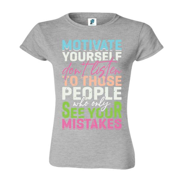 Tricou damă - Motivate Yourself - imagine 4