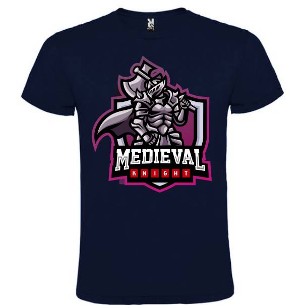 Tricou bărbat - Medieval Knight - imagine 7