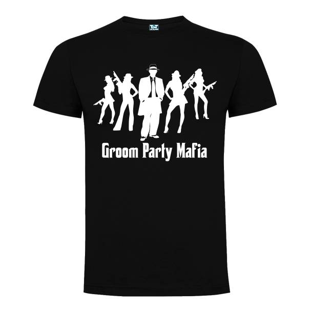 Tricou bărbat - Groom Party Mafia - imagine 2