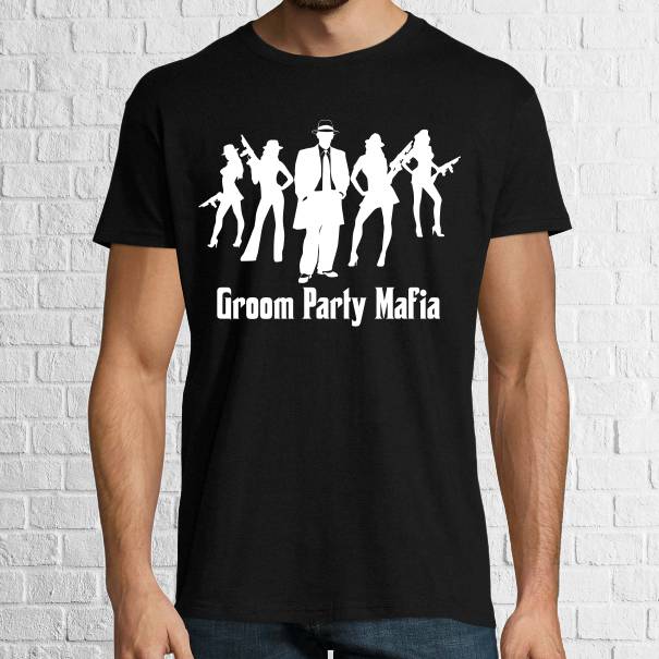Tricou bărbat - Groom Party Mafia