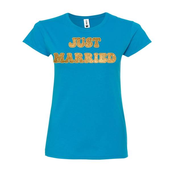 Tricou damă - Just Married - imagine 3