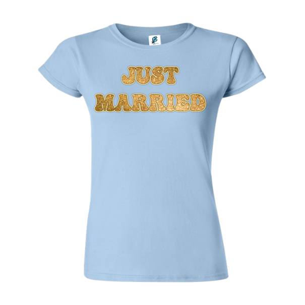 Tricou damă - Just Married - imagine 4