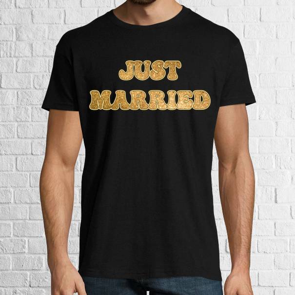 Tricou bărbat - Just Married
