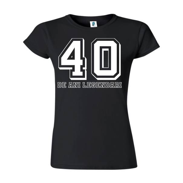 Tricou damă - 40 de ani legendari - imagine 3