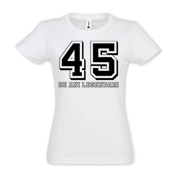 Tricou damă - 45 de ani legendari - imagine 2