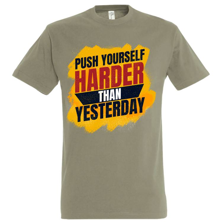 Tricou bărbat - Push Harder - imagine 8