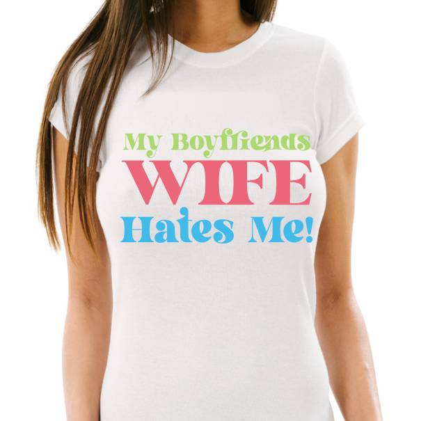Tricou damă - Boyfriend Wife