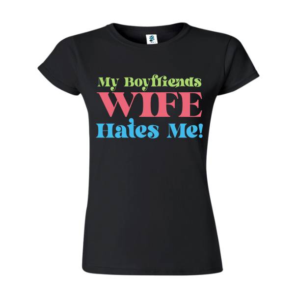 Tricou damă - Boyfriend Wife - imagine 4