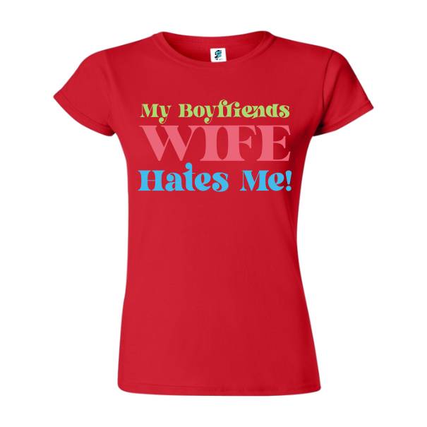 Tricou damă - Boyfriend Wife - imagine 5