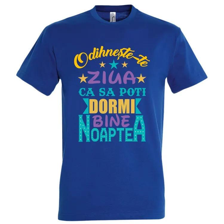 Tricou bărbat - Odihnește-te - imagine 3