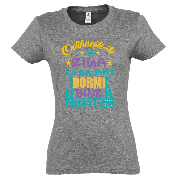 Tricou damă - Odihnește-te - imagine 4