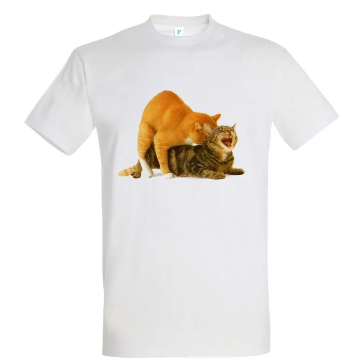 Tricou bărbat - Iubire pisicească - imagine 2