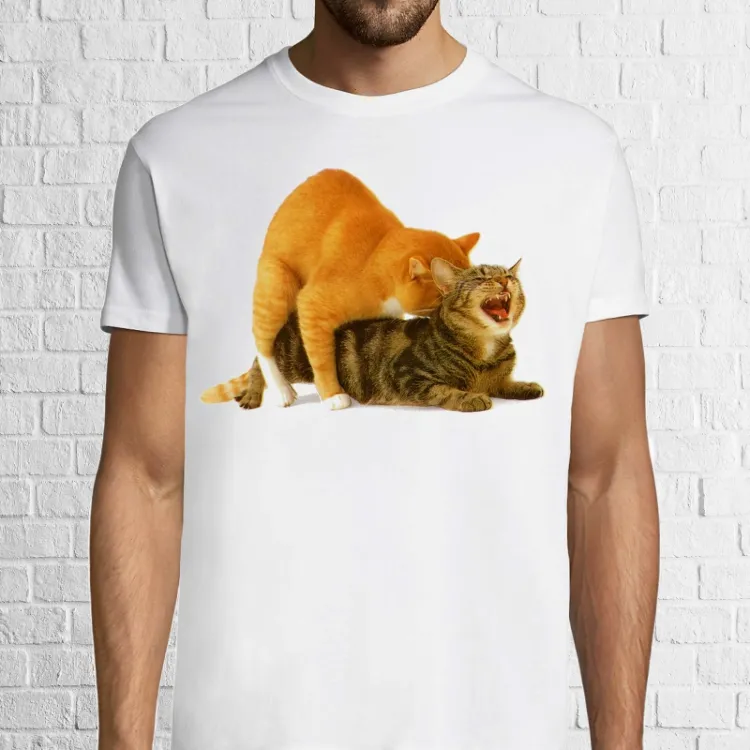 Tricou bărbat - Iubire pisicească