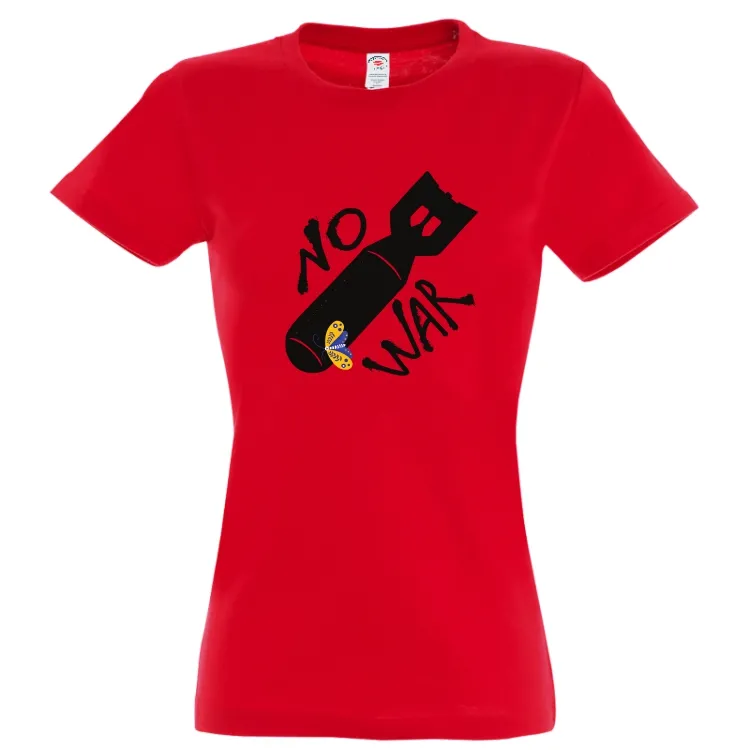 Tricou damă - No War - imagine 6