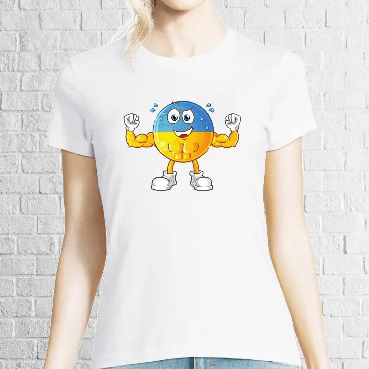 Tricou damă - Ucraina puternică