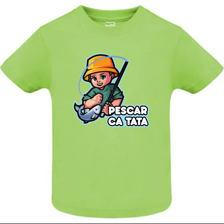 Tricou copii - Pescar ca tata - imagine 9
