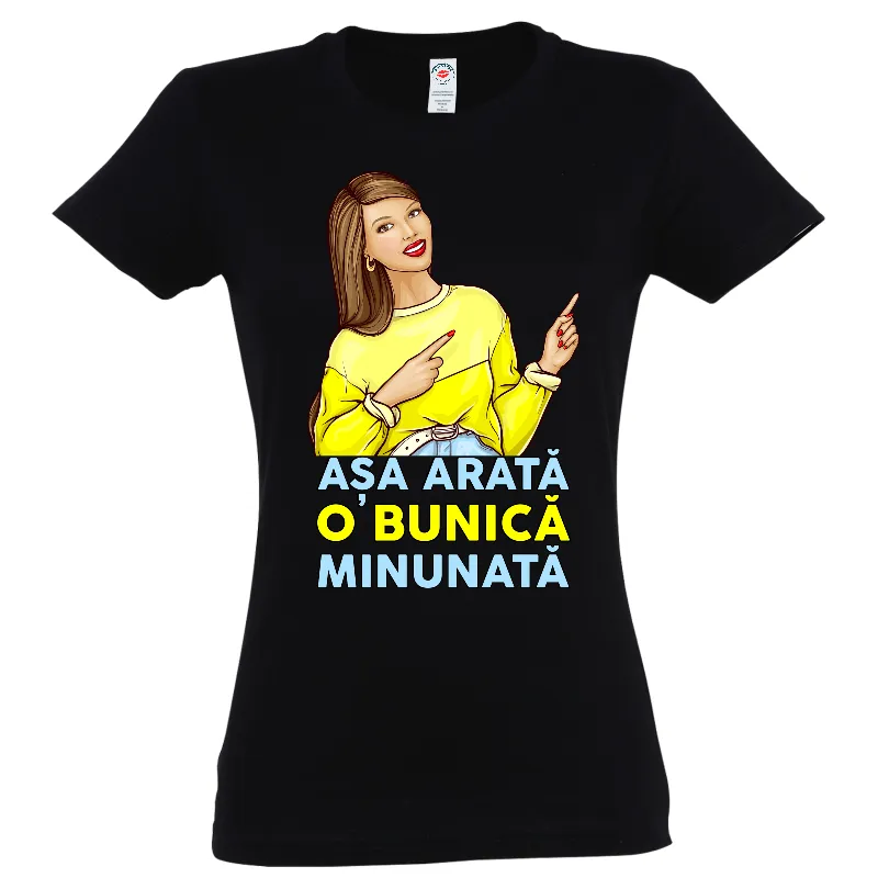 Tricou damă - Bunică minunată - imagine 5