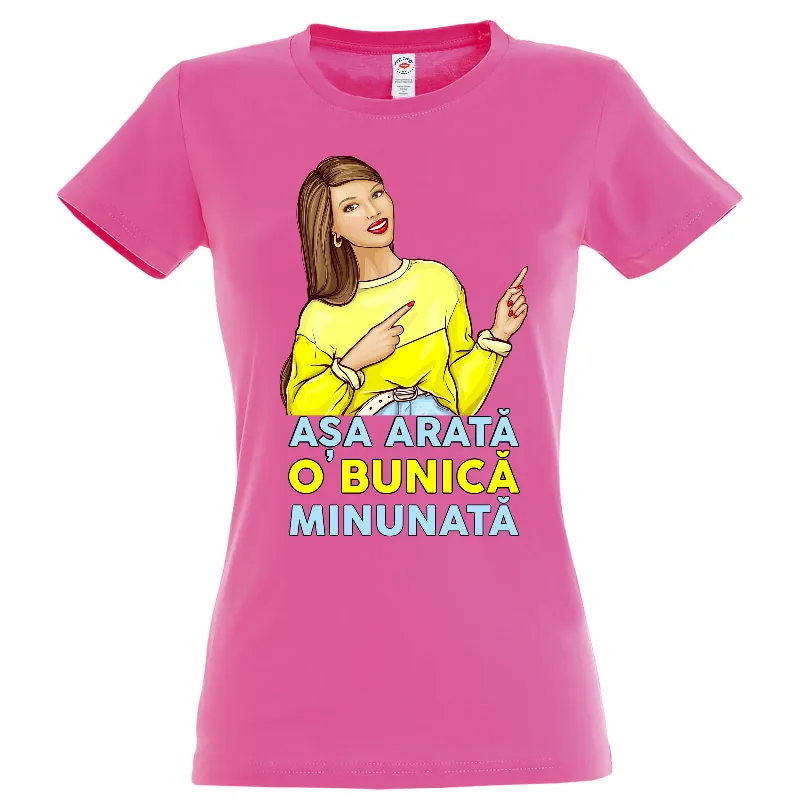 Tricou damă - Bunică minunată - imagine 8