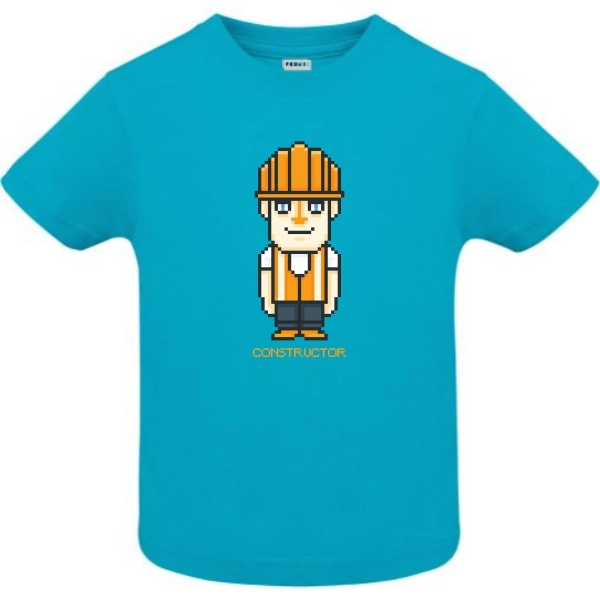 Tricou copii - Pixel Constructor - imagine 4