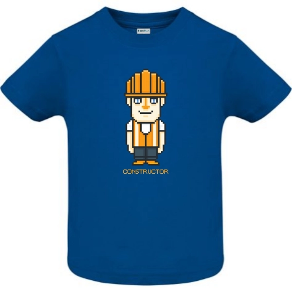 Tricou copii - Pixel Constructor - imagine 3
