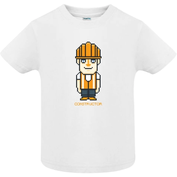 Tricou copii - Pixel Constructor - imagine 2