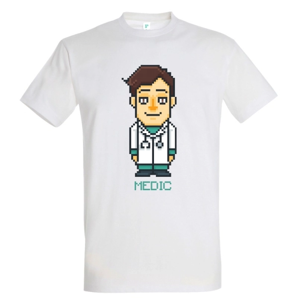 Tricou bărbat - Pixel Medic - imagine 2