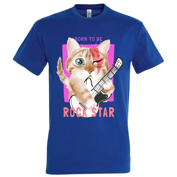 Tricou bărbat - Rock Star Cat - imagine 3