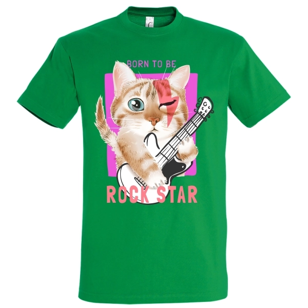 Tricou bărbat - Rock Star Cat - imagine 10
