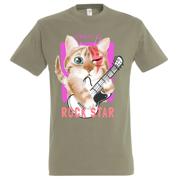 Tricou bărbat - Rock Star Cat - imagine 8