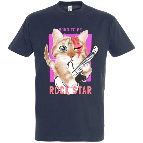 Tricou bărbat - Rock Star Cat - imagine 5